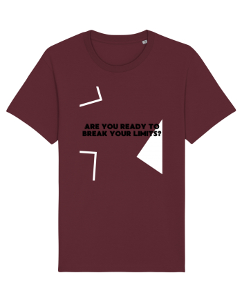are you ready to break your limits? Burgundy