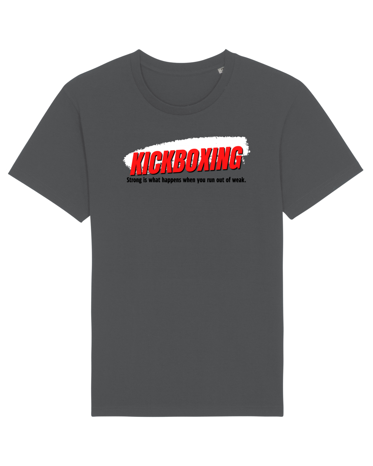 Tricou mânecă scurtă Unisex Rocker Anthracite