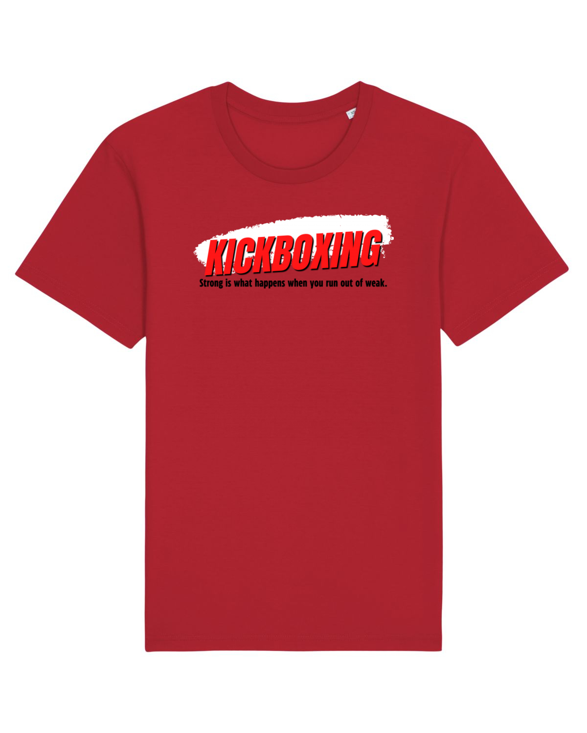 Tricou mânecă scurtă Unisex Rocker Red