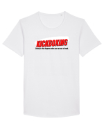 strong is what happens ... Tricou mânecă scurtă guler larg Bărbat Skater