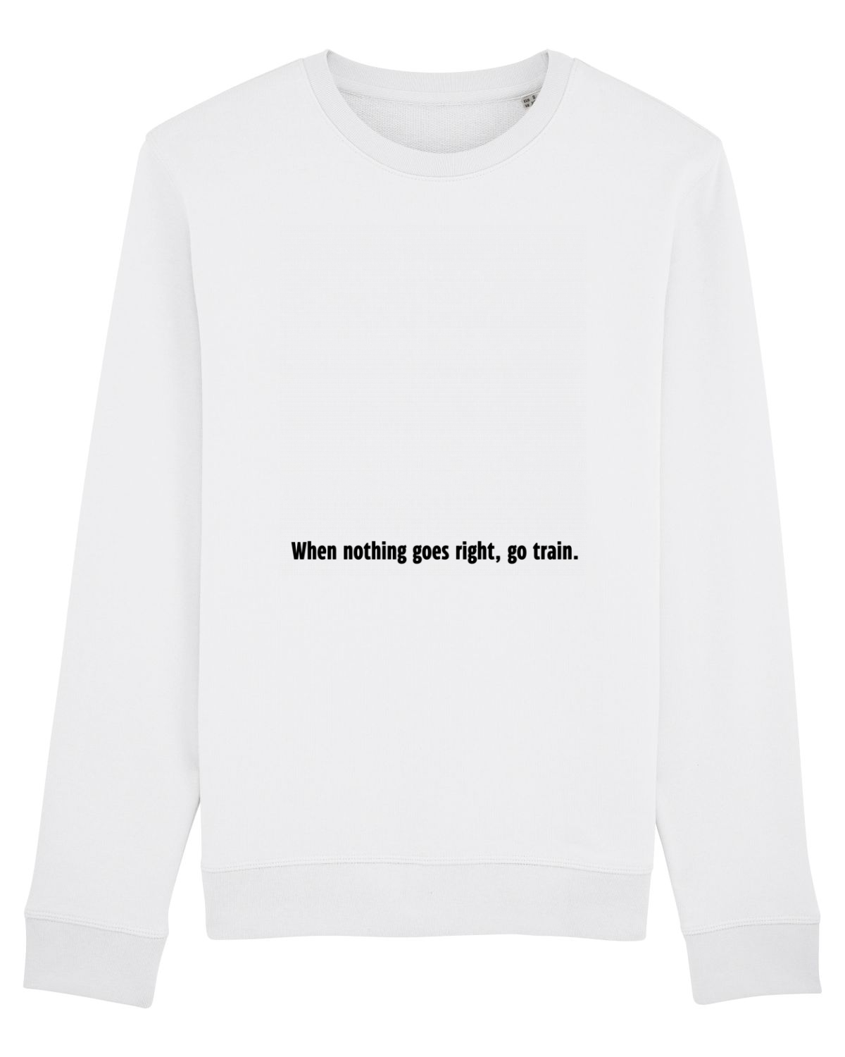 Bluză mânecă lungă Unisex Rise White