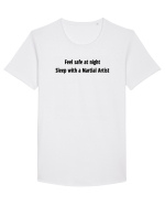 feel safe at night... Tricou mânecă scurtă guler larg Bărbat Skater