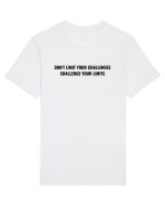 don t limit your challenges... Tricou mânecă scurtă Unisex Rocker