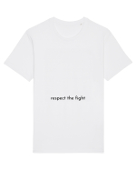 respect the fight Tricou mânecă scurtă Unisex Rocker