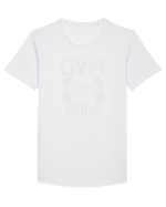 Gym Tonic Tricou mânecă scurtă guler larg Bărbat Skater