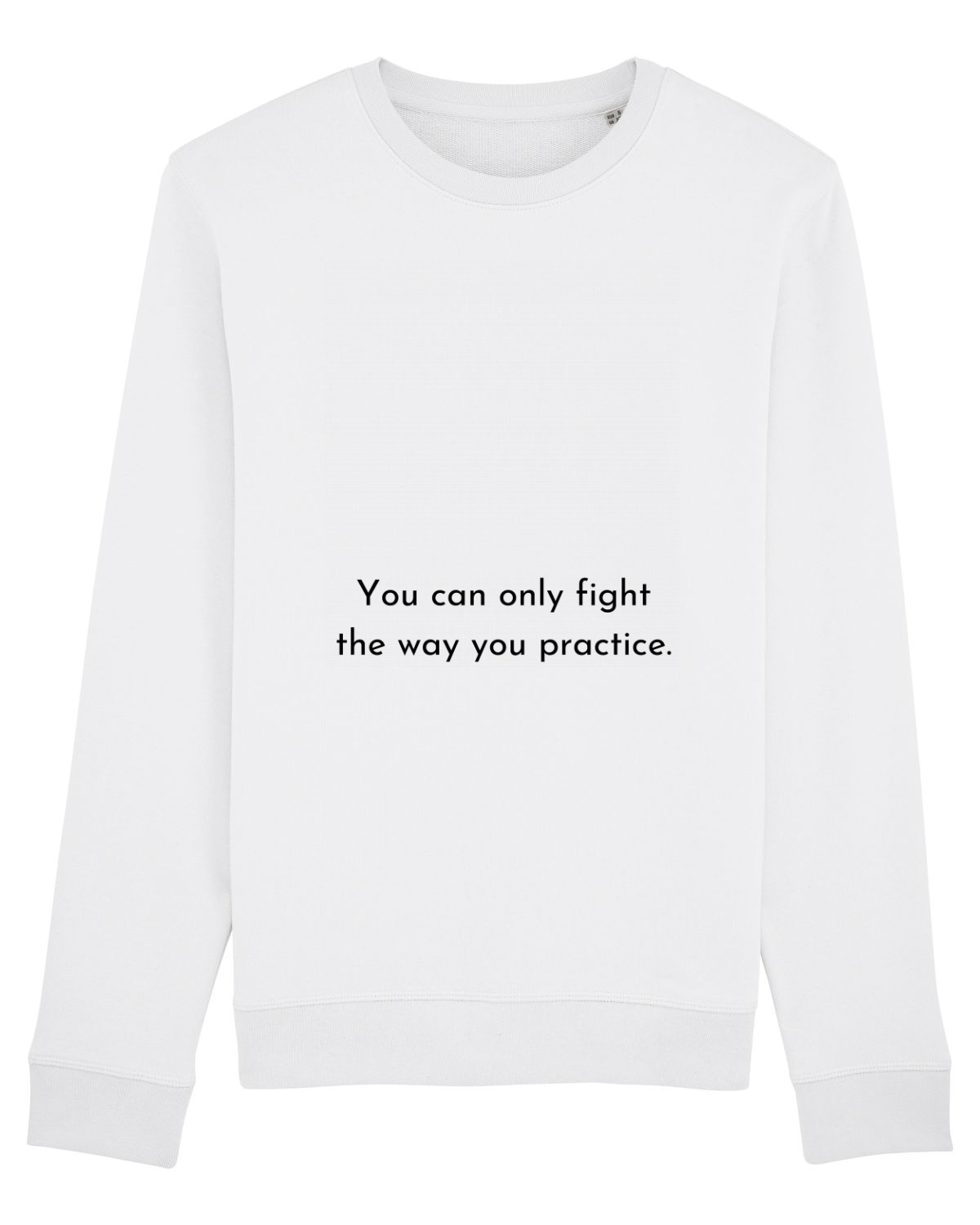 Bluză mânecă lungă Unisex Rise White