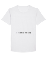 as swift as the wind Tricou mânecă scurtă guler larg Bărbat Skater