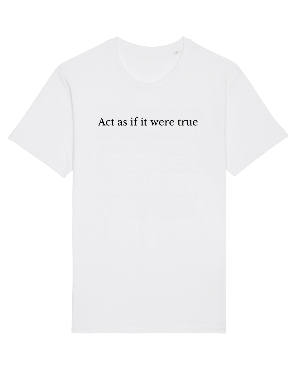 Tricou mânecă scurtă Unisex Rocker White