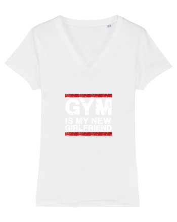 Gym is my girlfriend White