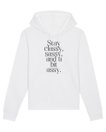 stay classy sassy and a bit assy Hanorac Unisex Drummer