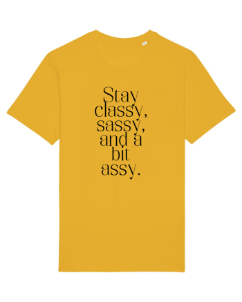 stay classy sassy and a bit assy Spectra Yellow