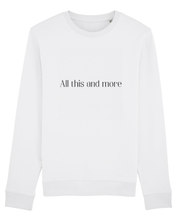 all this and more White