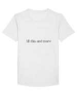 all this and more Tricou mânecă scurtă guler larg Bărbat Skater