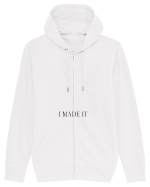 i made it Hanorac cu fermoar Unisex Connector