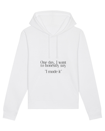 one day... White