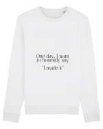one day... Bluză mânecă lungă Unisex Rise