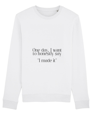 one day... White