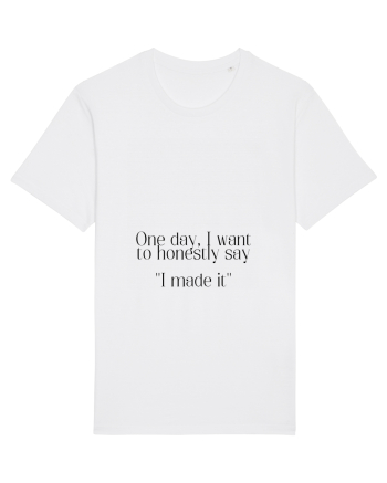 one day... White