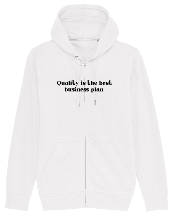 quality is the best business plan White