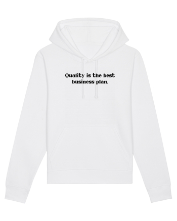 quality is the best business plan White