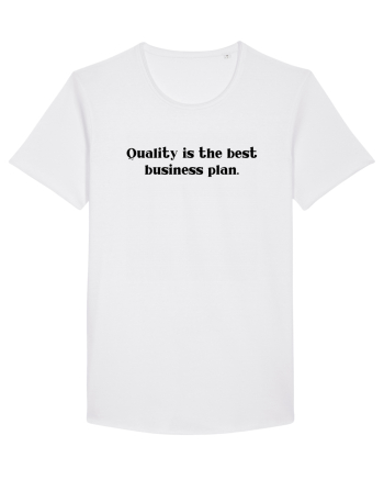 quality is the best business plan White