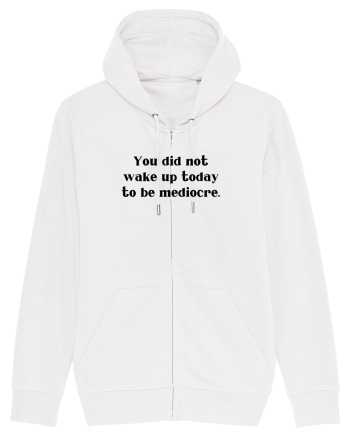you did not wake up to... White