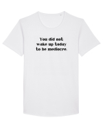you did not wake up to... Tricou mânecă scurtă guler larg Bărbat Skater