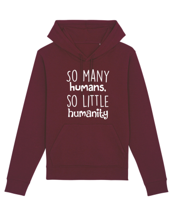 NO humanity Burgundy