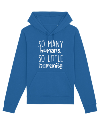 NO humanity Royal Blue