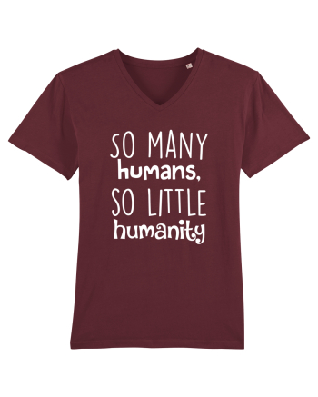 NO humanity Burgundy