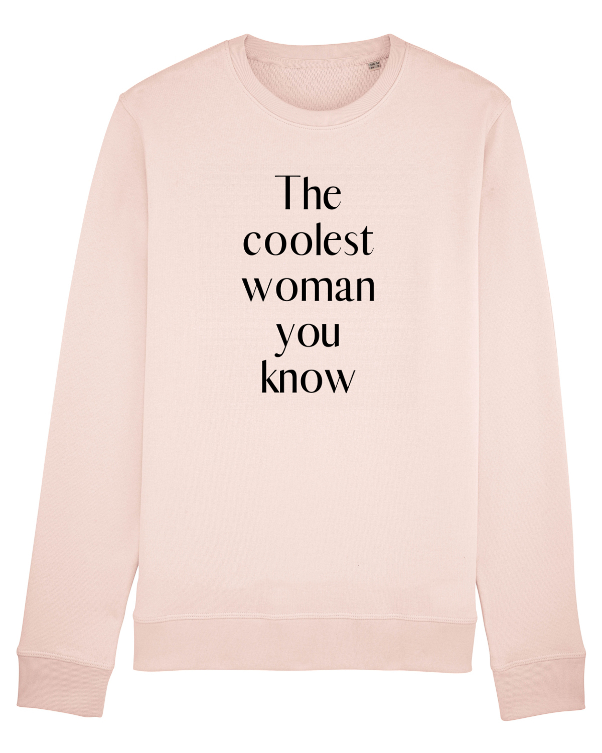 Bluză mânecă lungă Unisex Rise Candy Pink