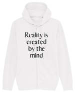 reality is created by the mind Hanorac cu fermoar Unisex Connector