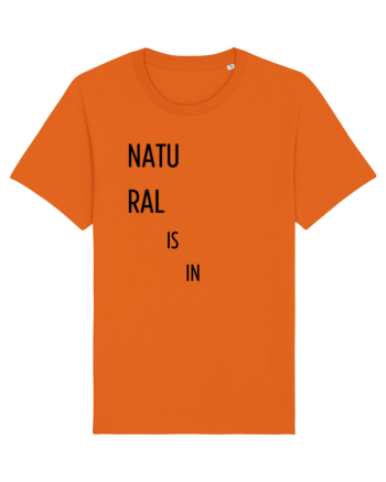 natu ral is in Bright Orange