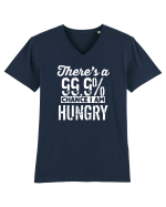 Hungry Tricou mânecă scurtă guler V Bărbat Presenter