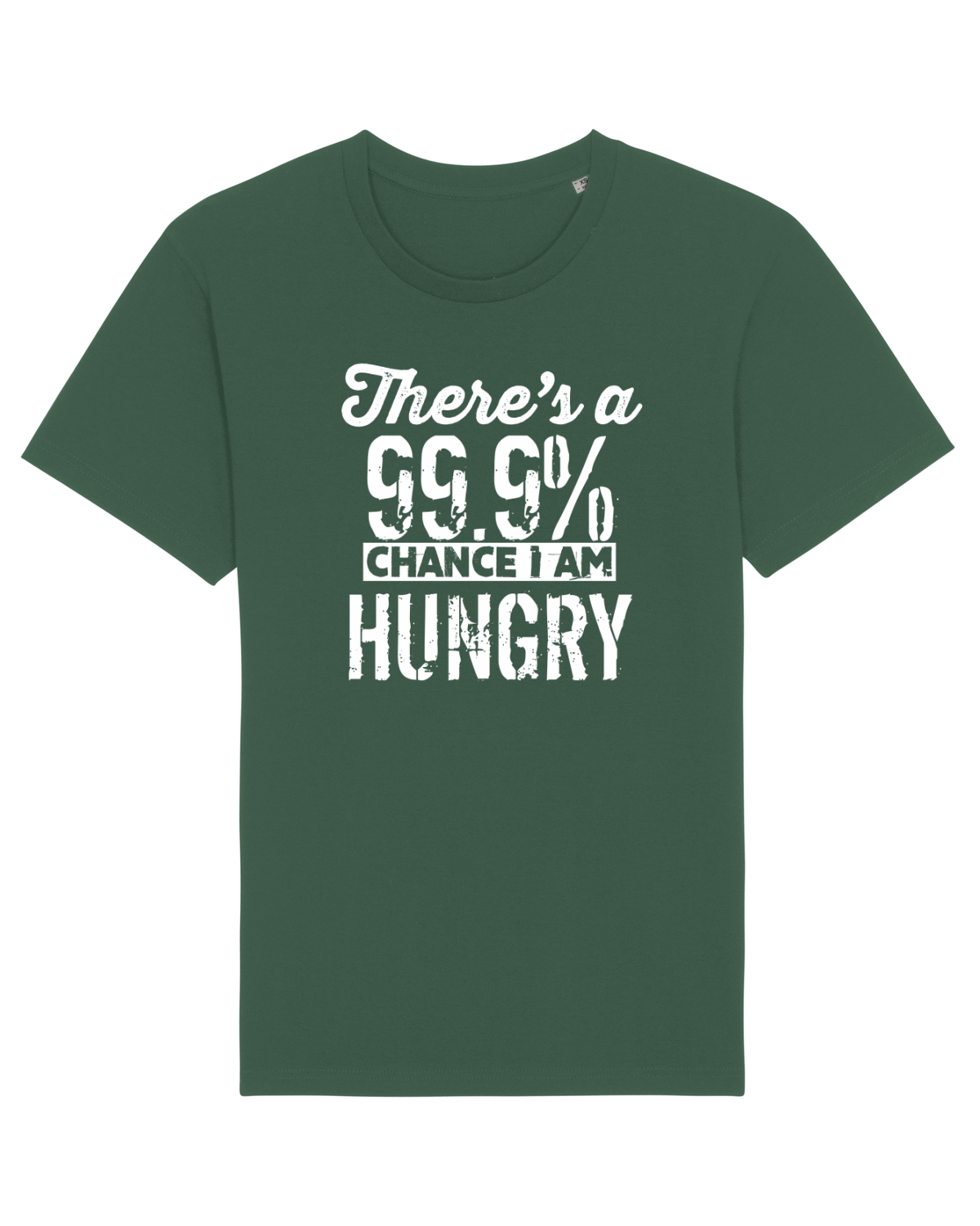 Tricou mânecă scurtă Unisex Rocker Bottle Green