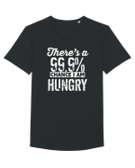 Hungry Tricou mânecă scurtă guler larg Bărbat Skater