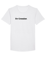 be genuine Tricou mânecă scurtă guler larg Bărbat Skater