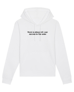 work in silence let your... Hanorac Unisex Drummer
