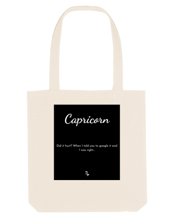 capricorn did it hurt... Natural