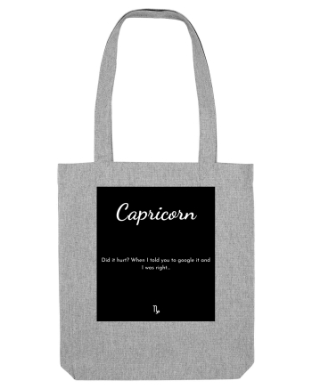 capricorn did it hurt... Heather Grey