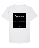 capricorn did it hurt... Tricou mânecă scurtă guler larg Bărbat Skater
