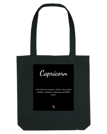 capricorn i will unfriend... Black