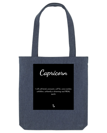capricorn i will unfriend... Midnight Blue