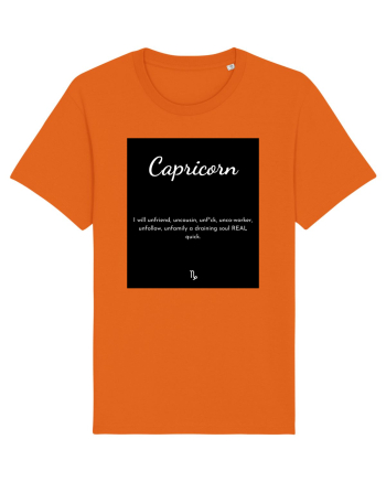 capricorn i will unfriend uncousin... Bright Orange