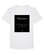 capricorn i only fight with someone... Tricou mânecă scurtă guler larg Bărbat Skater
