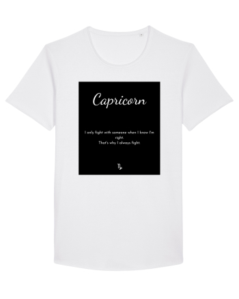 capricorn i only fight with someone... White