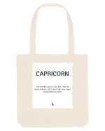 capricorn i am terribly sorry... Sacoșă textilă