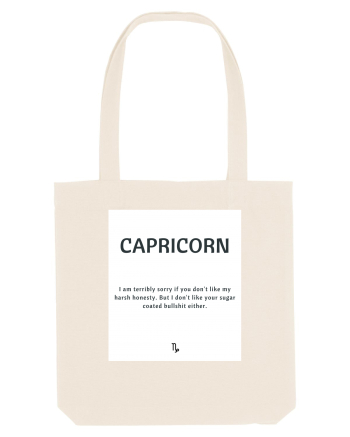 capricorn i am terribly sorry... Natural