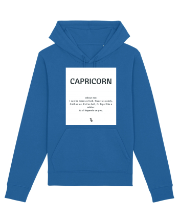 capricorn about me... Royal Blue