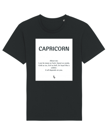 capricorn about me... Black